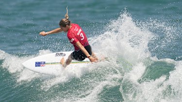 The typhoon should create ideal conditions for surfing.