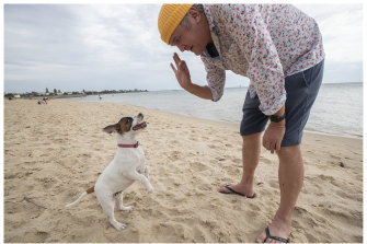 “Caroline suggested we call the new puppy Nellie Belle. And so we did.”