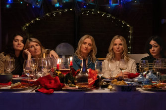 The stars of Bad Sisters (from left) are Eve Hewson, Sharon Horgan, Anne-Marie Duff, Eva Birthistle and Sarah Greene.