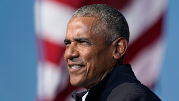 Former US president Barack Obama.