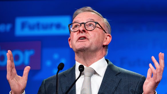 Anthony Albanese won the 2022 election with a record-low Labor primary vote.