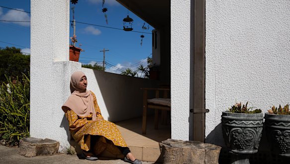 Fatma Hafda, a teacher, sat her HSC amid the global uncertainty caused by the September 11 attacks
