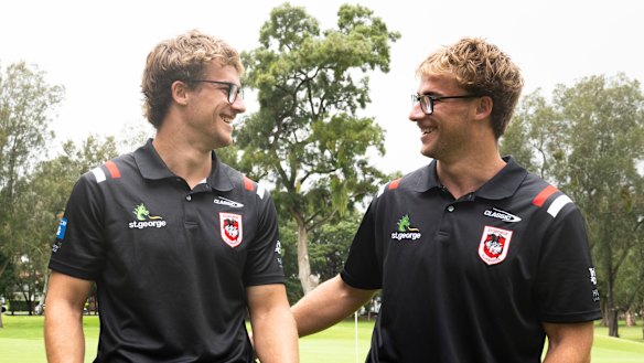 Toby (left) and Ryan Couchman. Or is it?