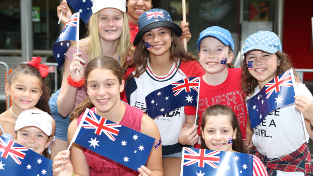 The Australia Day parade in Melbourne's CBD will start at 11am.
