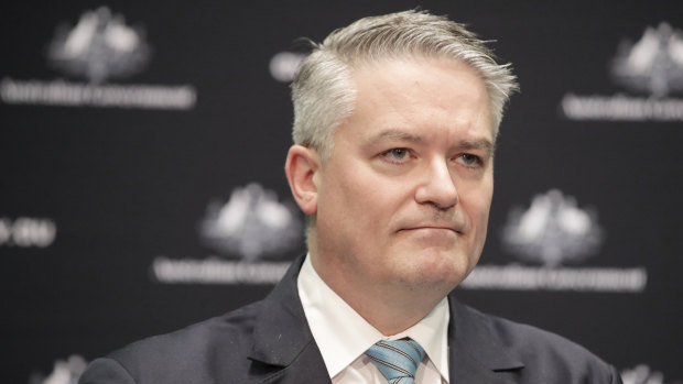 Minister for Finance Mathias Cormann.