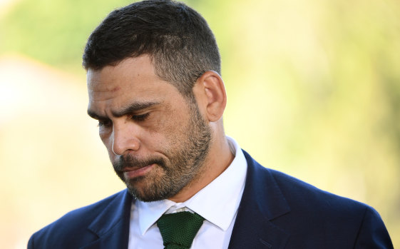 What could have been: The Kangaroos sorely missed sacked captain Greg Inglis on Saturday.