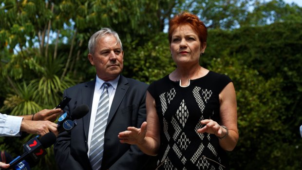 PHON WA leader Colin Tincknell, pictured with Senator Pauline Hanson, has ruled out deals with the major parties in Darling Range.