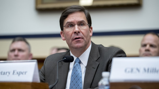 Secretary of the Army Mark Esper.