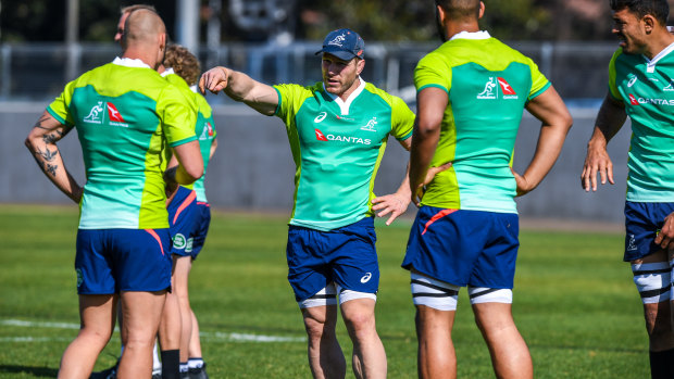 Back at the helm: David Pocock will captain the Wallabies against a Super Rugby Allstars side on Friday night. 