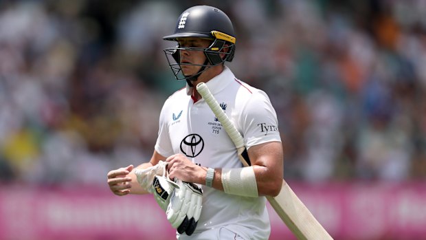 An all-too familiar scene for Jamie Smith this series.