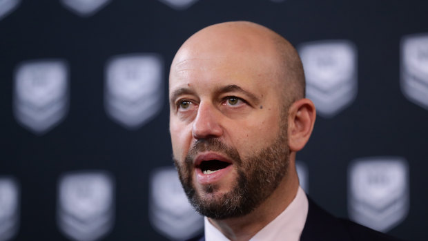 Todd Greenberg left the NRL in April.