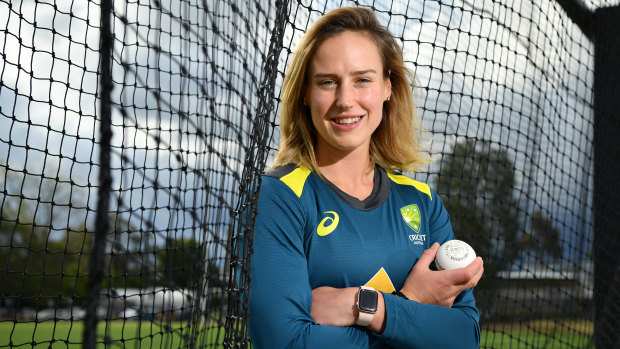 Ellyse Perry hasn't had to bat in this series.
