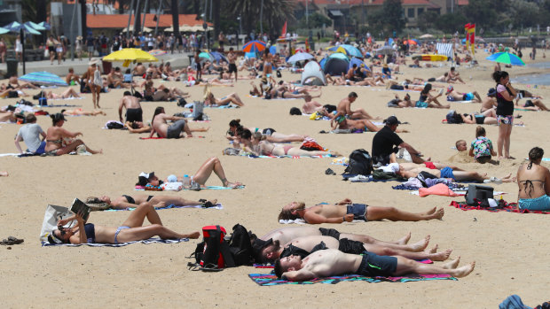 Melburnians will be flocking to St Kilda beach on Friday. 