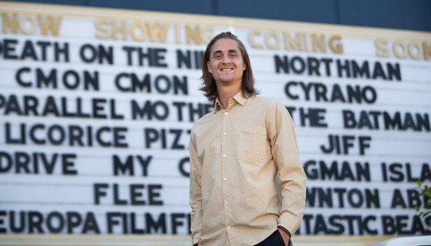 Benji Tamir at the Classic Cinema in Elsternwick. 