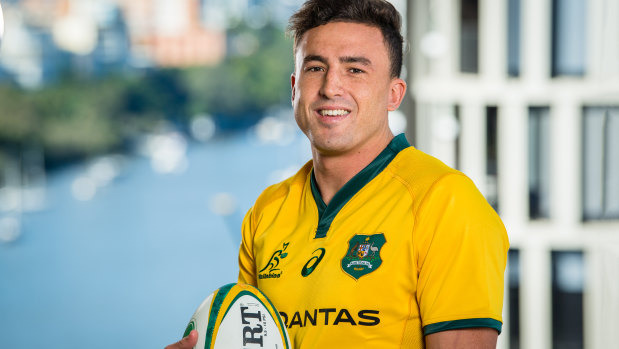 Tom Banks is excited about his Wallabies opportunity.