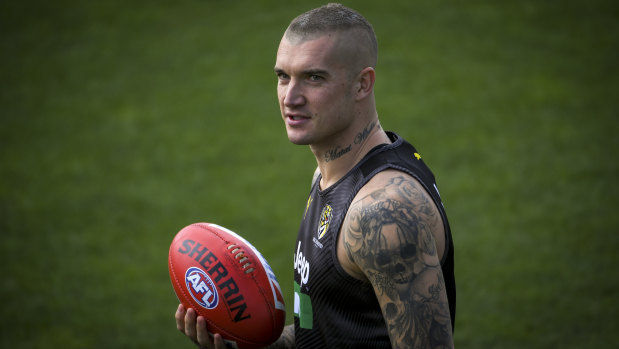 Dustin Martin has picked his car up from the MCG, according to Trent Cotchin. 