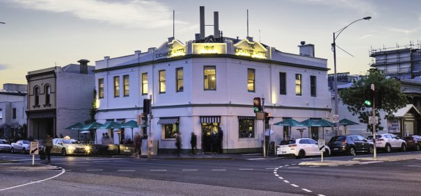 The Exchange Hotel in Port Melbourne.