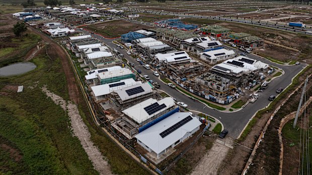 New suburbs on the outskirts of capital cities, such as Oran Park in Sydney, are needed to deal with housing affordability.