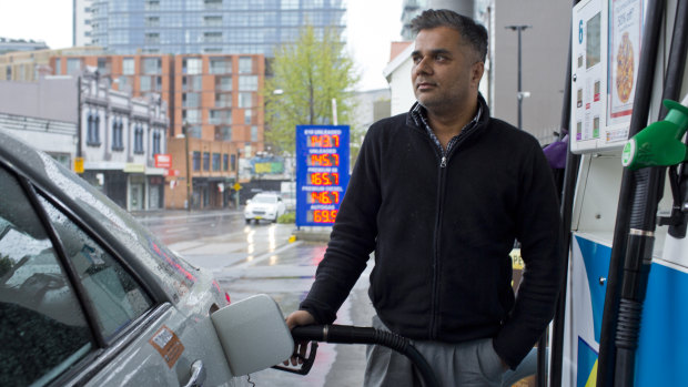 Taxi driver Amit Batta said even a small increase would hurt his business. 