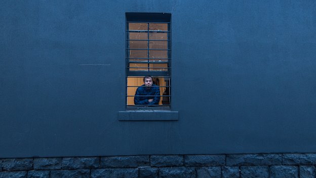 Tom Davis on his tenth day of isolation after returning from a working holiday in Canada.