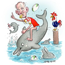 Riding the Dolphins ... Wayne Bennett.