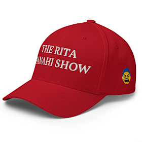 Rita Panahi’s MAGA-style cap, up for sale courtesy of News24.