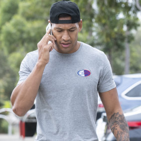 Higher calling: Israel Folau has made it clear his beliefs come before rugby.