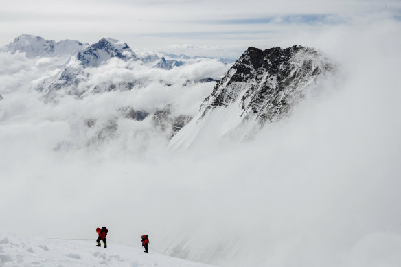 High altitude: a scene from Peedom’s first collaboration with the ACO ‘Mountain’.