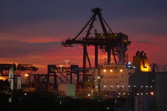 Sydney’s Port Botany was privatised in 2013. 