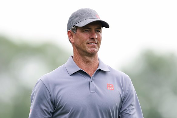 Adam Scott, pictured here at an event earlier this month in North Carolina, is a model of consistency.