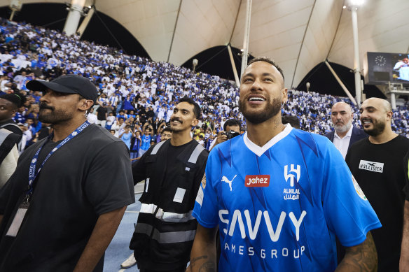 Neymar has also joined the Saudi Pro League revolution.