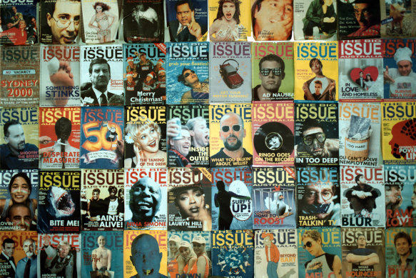 Covers of The Big Issue