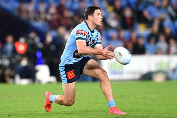 Brad Fittler’s halves call quickly came under fire during Wednesday night’s came as the duo struggled to click early on. 