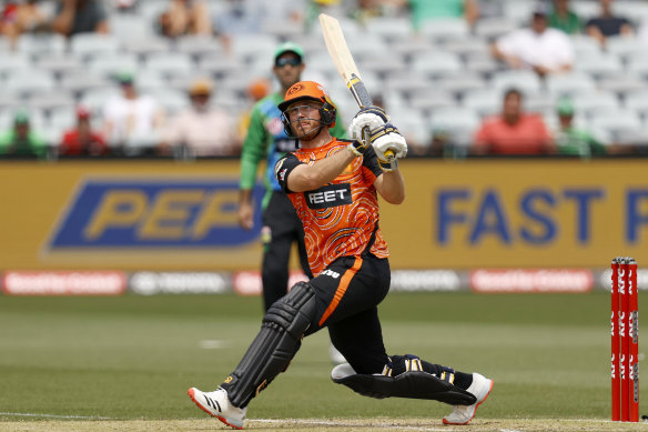 A failed drug test has led the Perth Scorchers to cut ties with Laurie Evans.