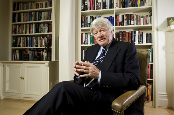 Human rights lawyer Geoffrey Robertson, QC, has represented Julian Assange, among others. 