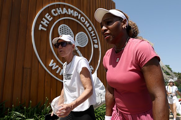 Australian coach Rennae Stubbs is performing a key role in Serena Williams’ Wimbledon comeback.