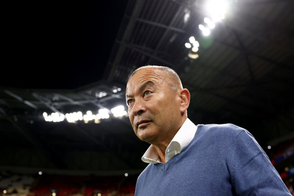 Eddie Jones before the Wales game.