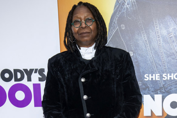 Whoopi Goldberg says some language could be seen as part of its time.