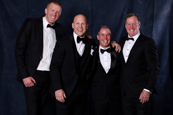 Dustin Fletcher, Gary Ablett jnr, Hayden Kennedy and John Worsfold were all inducted into the Australian Football Hall of Fame in the class of 2026.