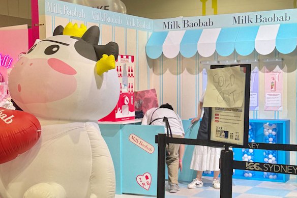 World of W event attendee Jane* said many booths had no more products left when she visited.