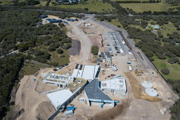 Construction is well under way at the Fingal site. 