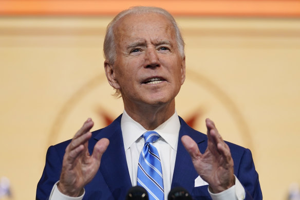 Georgia's Secretary of State said a recount had confirmed that Joe Biden, pictured, had won the state.