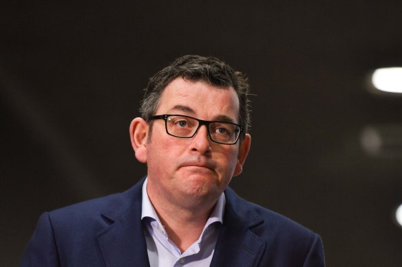 Victorian Premier Daniel Andrews. 