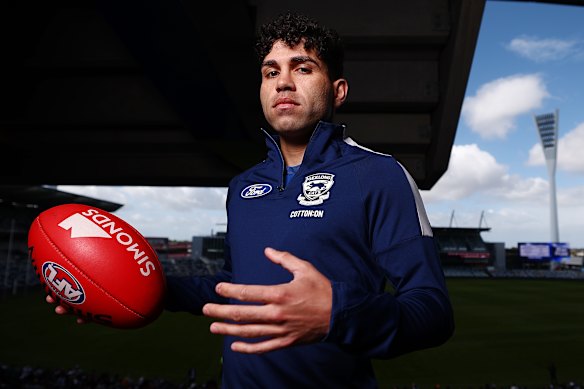 Geelong small forward Tyson Stengle.