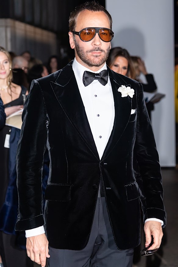 Tom Ford’s classic looks have a timeless feel and are an inspiration.