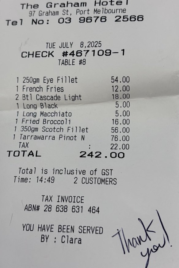 Lunch with Chris Hammer at The Graham Hotel