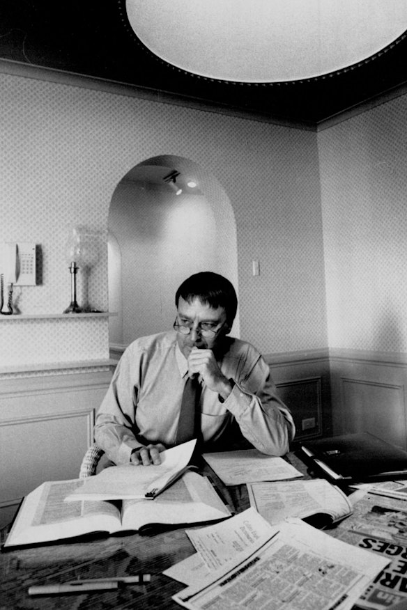 Dr Bill Krebs, one of the editors of the new Australian edition of the Collins English Dictionary.