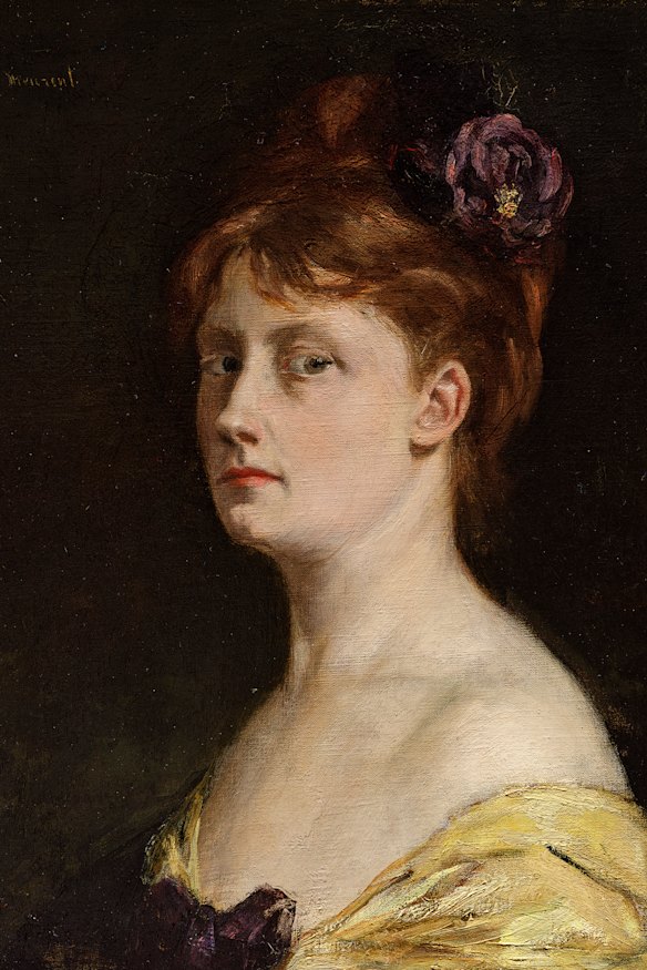 Victorine Meurent, self-portrait c. 1876.
