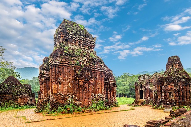 The UNESCO World Heritage listed My Son Sanctuary, dates back to the 4th Century.