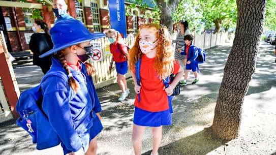 More than 50,000 HEPA air filters have been provided for Victorian schools before the start of the new term.
